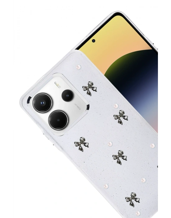 Newface Xiaomi Redmi Note 14 4G Fiyonk Desenli Kapak - Desen 8