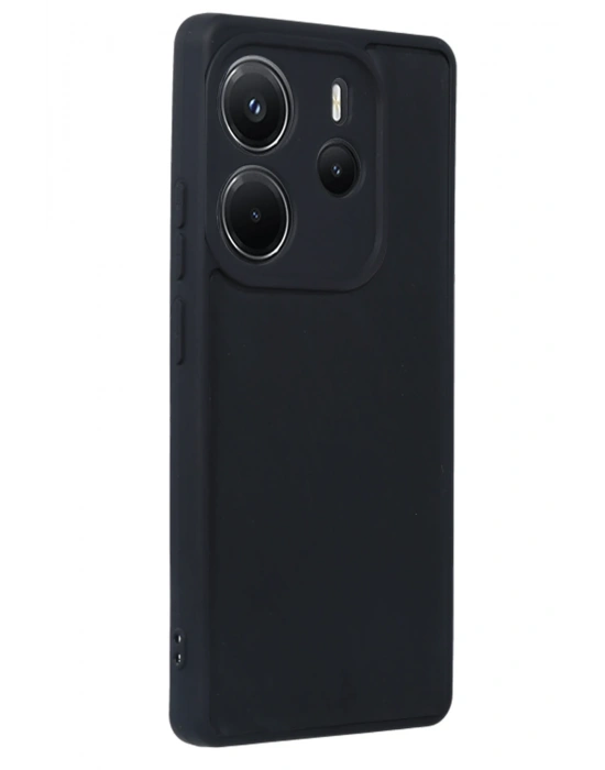 Newface Xiaomi Redmi Note 14 4G Kılıf Aras Deri Kapak - Siyah