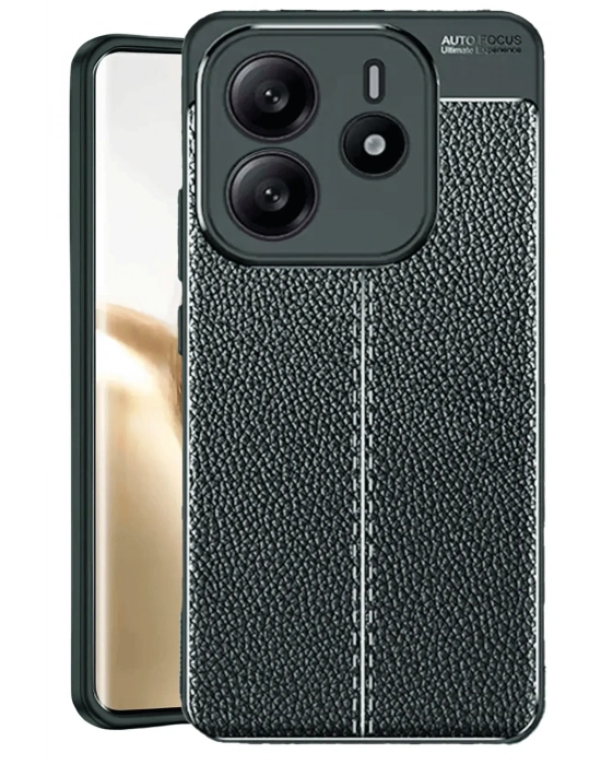 Newface Xiaomi Redmi Note 14 4G Kılıf Auto Focus Kapak - Koyu Yeşil