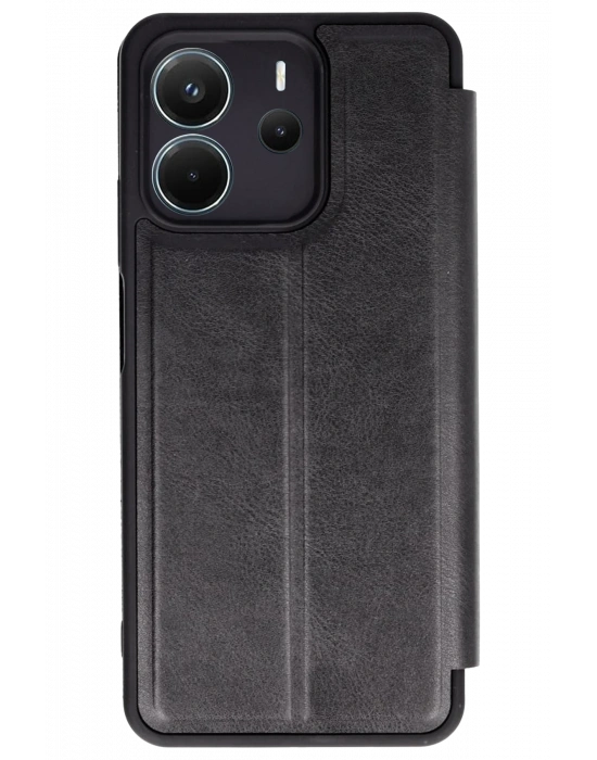 Newface Xiaomi Redmi Note 14 4G Kılıf Flip Cover - Siyah