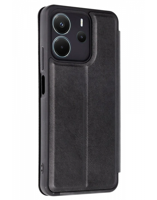 Newface Xiaomi Redmi Note 14 4G Kılıf Flip Cover - Siyah