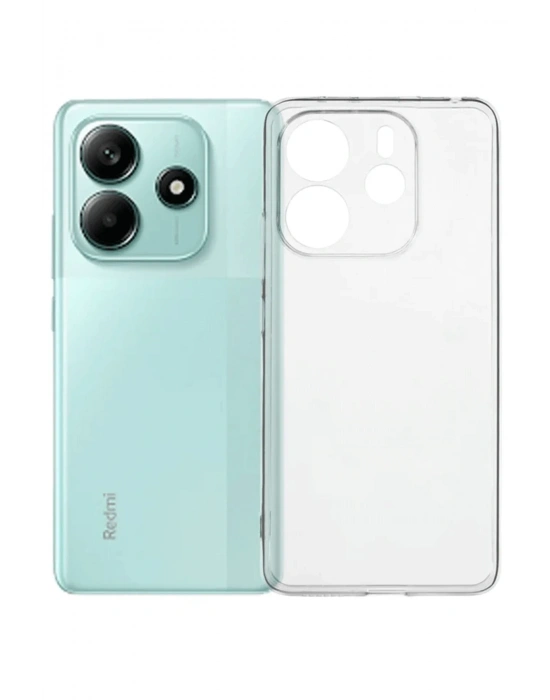 Newface Xiaomi Redmi Note 14 4G Kılıf Lüx Şeffaf Silikon