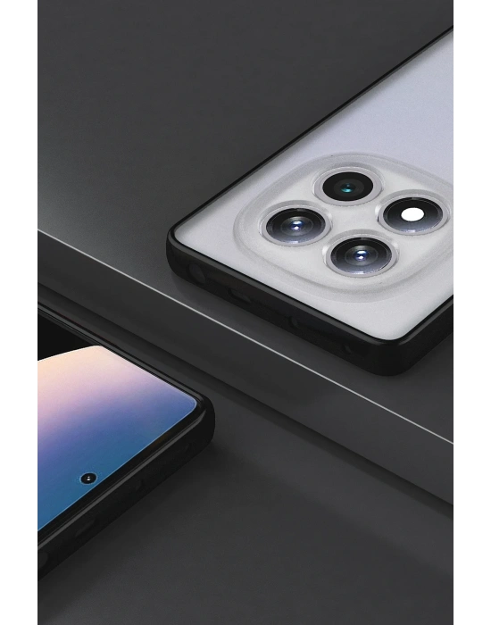 Newface Xiaomi Redmi Note 14 4G Kılıf Montreal Silikon Kapak - Siyah