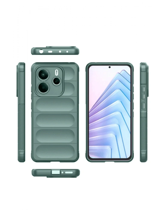 Newface Xiaomi Redmi Note 14 4G Kılıf Optimum Silikon - Siyah