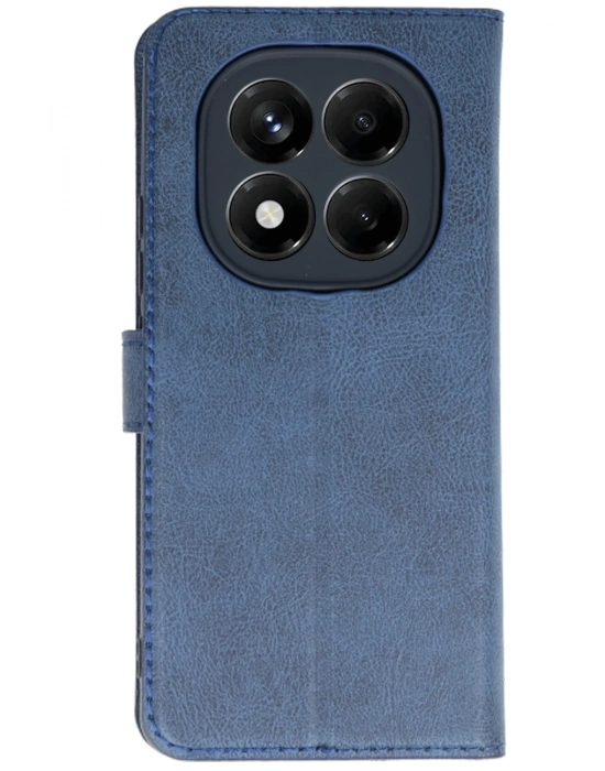 Newface Xiaomi Redmi Note 14 4G Kılıf Trend S Plus Kapaklı Kılıf - Lacivert