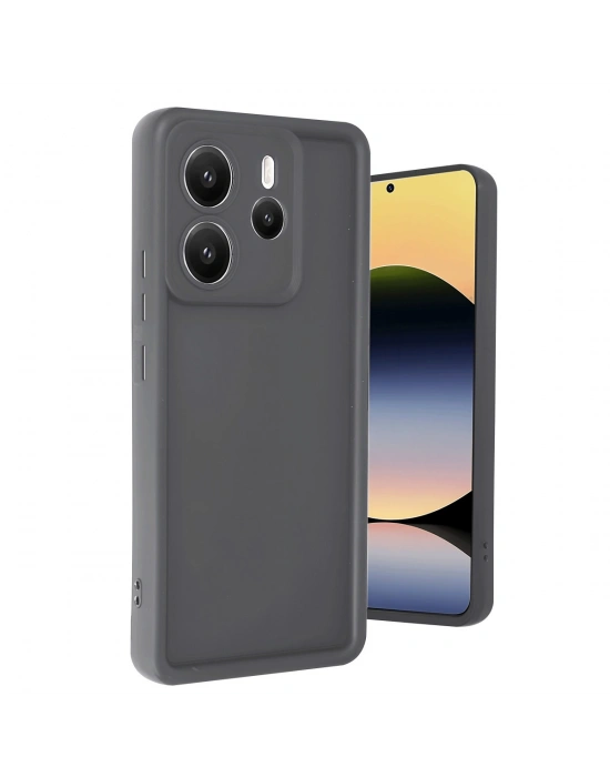 Newface Xiaomi Redmi Note 14 4G Kılıf Viera Silikon - Gri