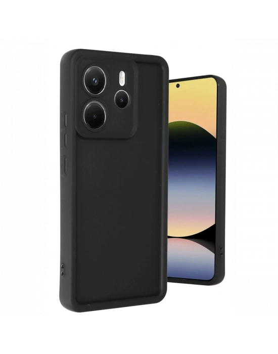 Newface Xiaomi Redmi Note 14 4G Kılıf Viera Silikon - Siyah