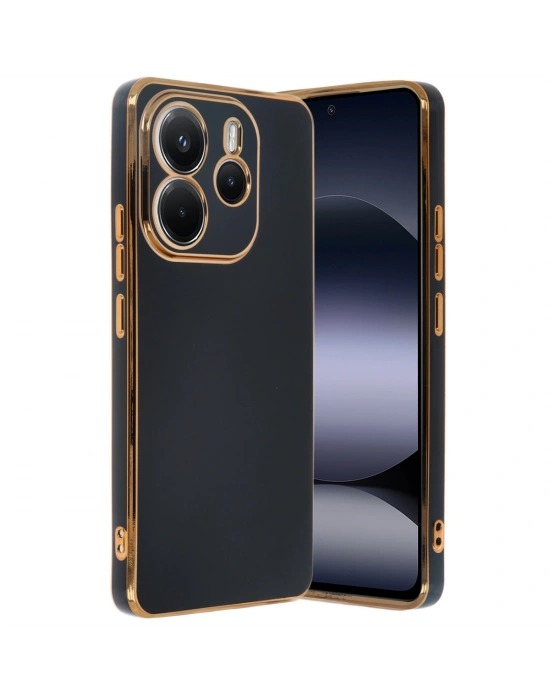 Newface Xiaomi Redmi Note 14 4G Kılıf Volet Silikon - Siyah