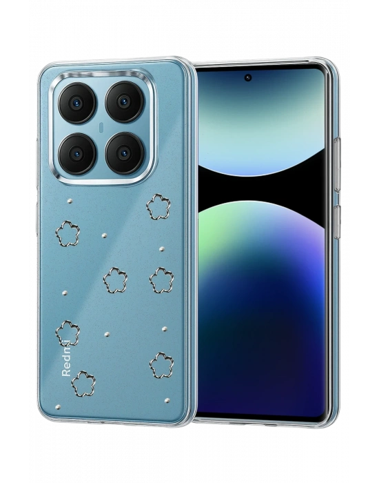 Newface Xiaomi Redmi Note 14 Pro 4G Fiyonk Desenli Kapak - Desen 8