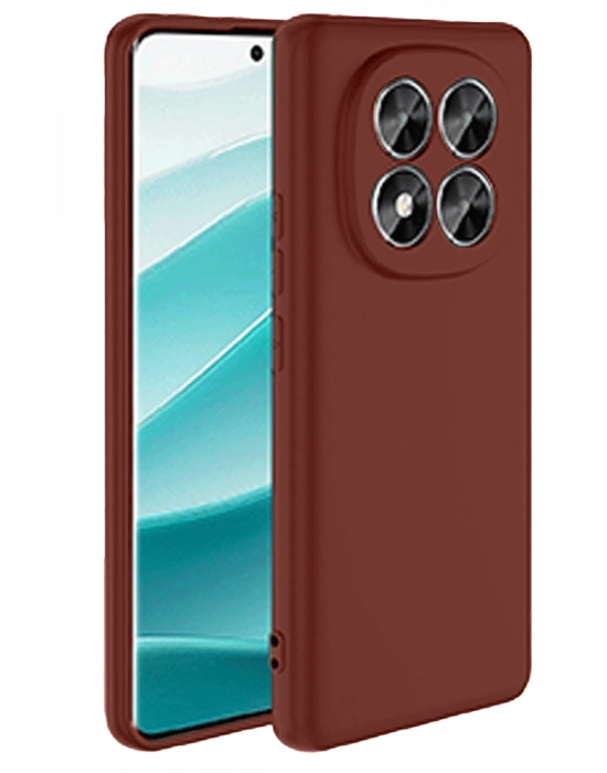 Newface Xiaomi Redmi Note 14 Pro 4G Kılıf First Silikon - Bordo