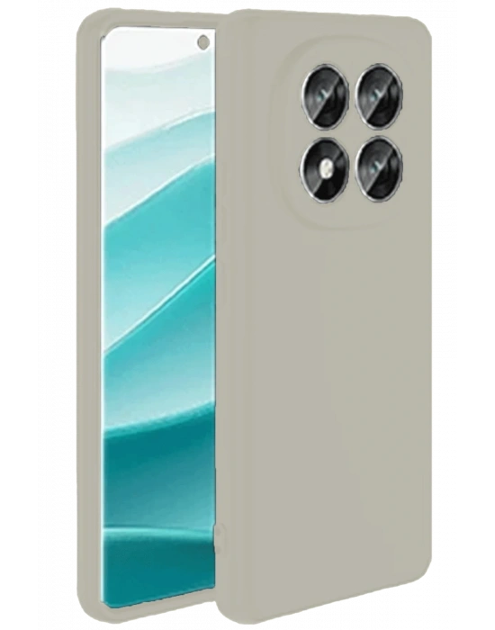 Newface Xiaomi Redmi Note 14 Pro 4G Kılıf First Silikon - Krem