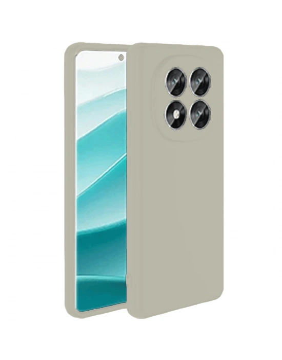 Newface Xiaomi Redmi Note 14 Pro 4G Kılıf First Silikon - Krem