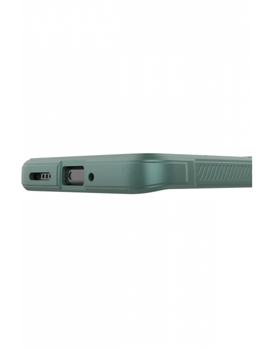 Newface Xiaomi Redmi Note 14 Pro 4G Kılıf Optimum Silikon - Koyu Yeşil