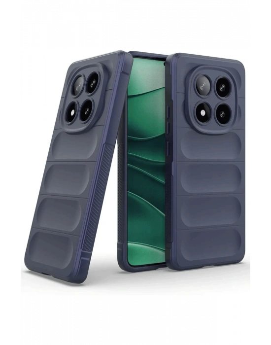 Newface Xiaomi Redmi Note 14 Pro 4G Kılıf Optimum Silikon - Lacivert