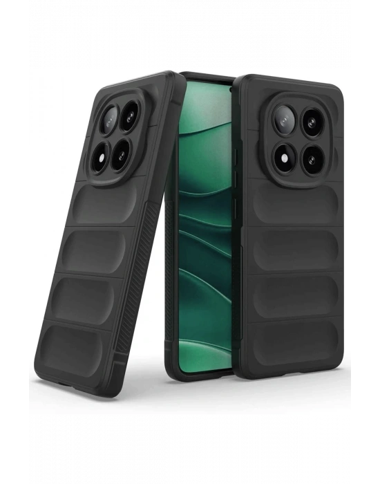 Newface Xiaomi Redmi Note 14 Pro 4G Kılıf Optimum Silikon - Siyah