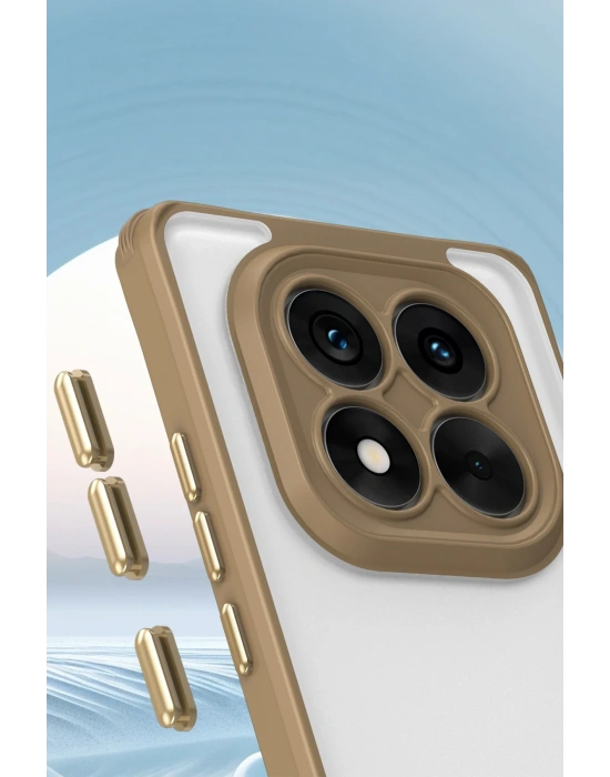 Newface Xiaomi Redmi Note 14 Pro 4G Kılıf Penta Silikon Kılıf - Siyah