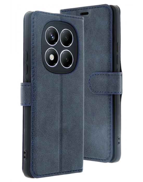 Newface Xiaomi Redmi Note 14 Pro 4G Kılıf Trend S Plus Kapaklı Kılıf - Lacivert