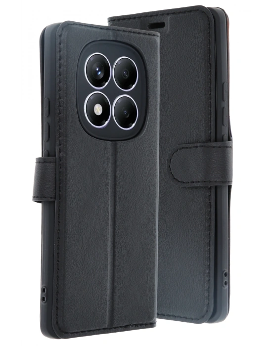 Newface Xiaomi Redmi Note 14 Pro 4G Kılıf Trend S Plus Kapaklı Kılıf - Siyah