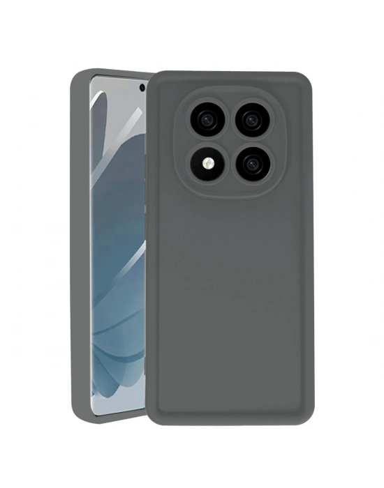 Newface Xiaomi Redmi Note 14 Pro 4G Kılıf Viera Silikon - Gri