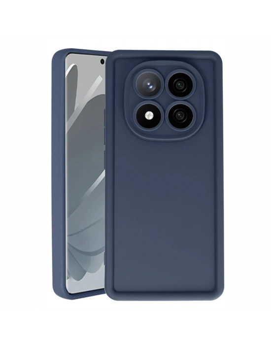 Newface Xiaomi Redmi Note 14 Pro 4G Kılıf Viera Silikon - Lacivert