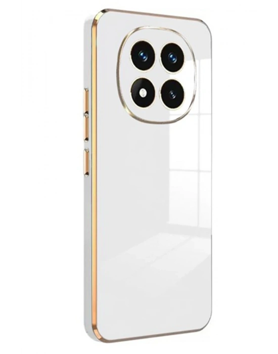 Newface Xiaomi Redmi Note 14 Pro 4G Kılıf Volet Silikon - Beyaz