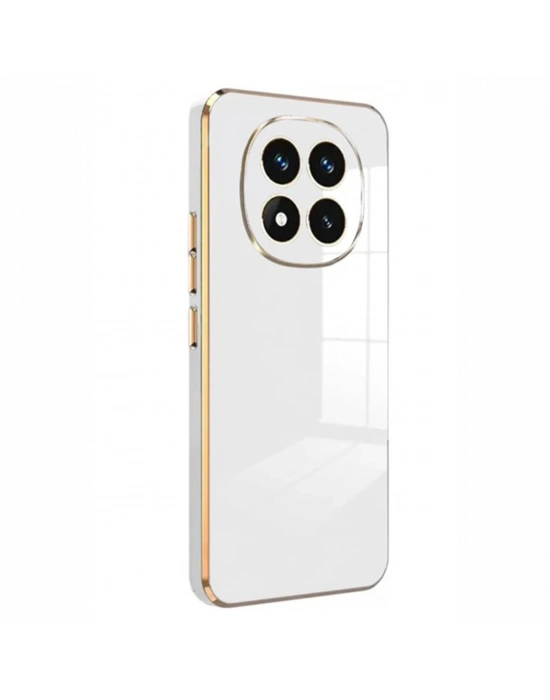 Newface Xiaomi Redmi Note 14 Pro 4G Kılıf Volet Silikon - Beyaz