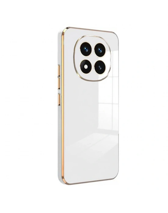 Newface Xiaomi Redmi Note 14 Pro 4G Kılıf Volet Silikon - Beyaz