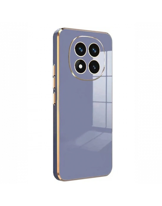 Newface Xiaomi Redmi Note 14 Pro 4G Kılıf Volet Silikon - Mavi