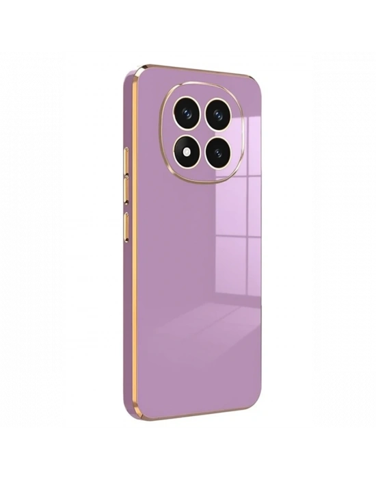 Newface Xiaomi Redmi Note 14 Pro 4G Kılıf Volet Silikon - Mor