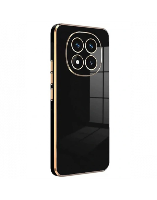 Newface Xiaomi Redmi Note 14 Pro 4G Kılıf Volet Silikon - Siyah