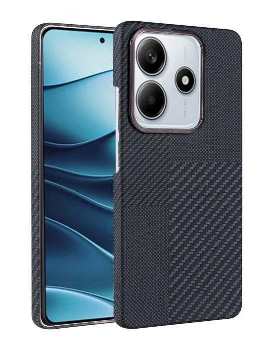 Newface Xiaomi Redmi Note 14 Pro 4G Vega Magsafe Kapak - Siyah