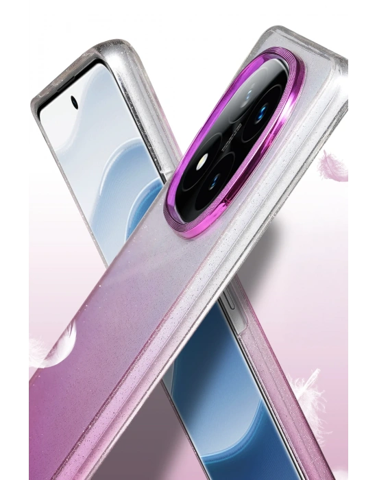 Newface Xiaomi Redmi Note 14 Pro 5G Glossy Kapak - Pembe