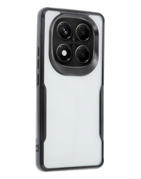 Newface Xiaomi Redmi Note 14 Pro 5G Kılıf Boyi Silikon Kapak - Siyah