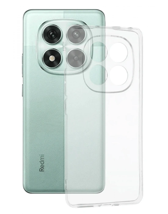 Newface Xiaomi Redmi Note 14 Pro 5G Kılıf Lüx Şeffaf Silikon