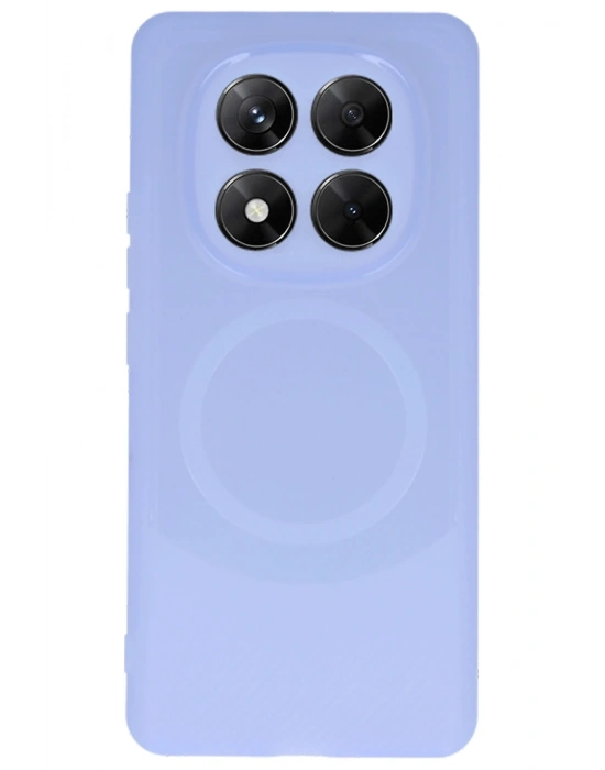 Newface Xiaomi Redmi Note 14 Pro 5G Kılıf Maya Karbon Kapak - Lila