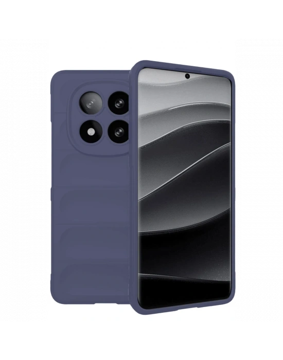 Newface Xiaomi Redmi Note 14 Pro 5G Kılıf Optimum Silikon - Lacivert