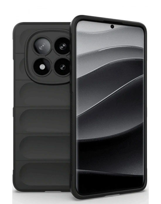 Newface Xiaomi Redmi Note 14 Pro 5G Kılıf Optimum Silikon - Siyah