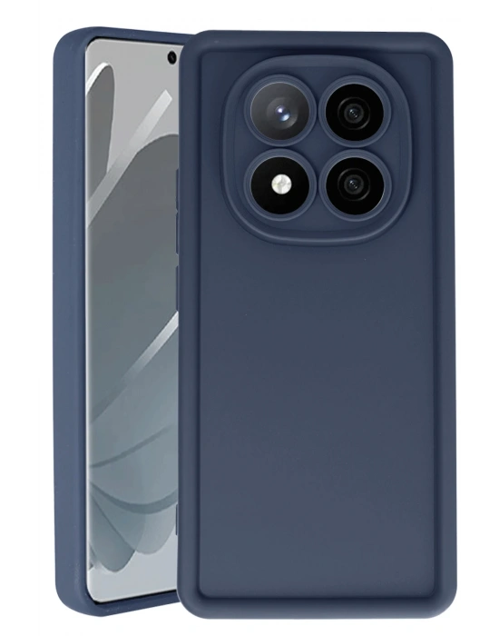 Newface Xiaomi Redmi Note 14 Pro 5G Kılıf Viera Silikon - Lacivert