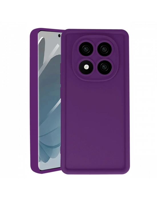 Newface Xiaomi Redmi Note 14 Pro 5G Kılıf Viera Silikon - Mürdüm