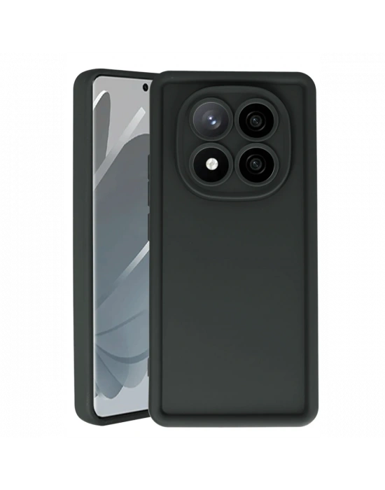 Newface Xiaomi Redmi Note 14 Pro 5G Kılıf Viera Silikon - Siyah