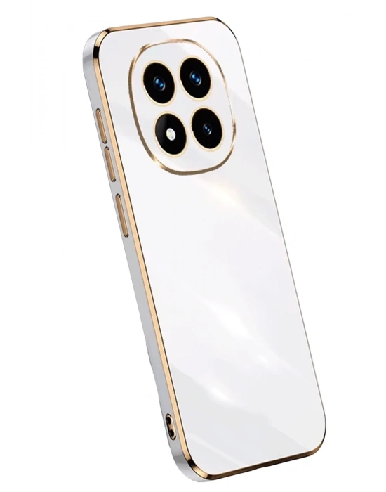 Newface Xiaomi Redmi Note 14 Pro 5G Kılıf Volet Silikon - Beyaz