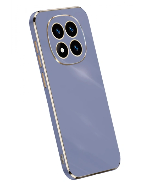 Newface Xiaomi Redmi Note 14 Pro 5G Kılıf Volet Silikon - Mavi