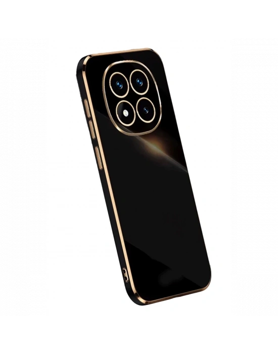 Newface Xiaomi Redmi Note 14 Pro 5G Kılıf Volet Silikon - Siyah