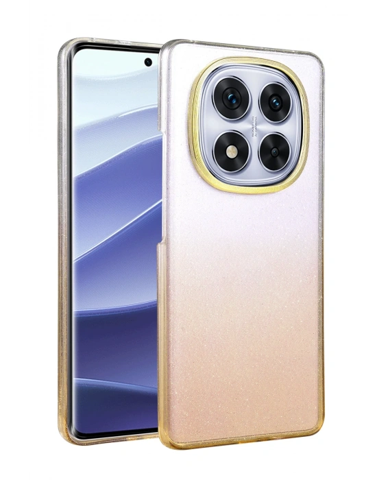 Newface Xiaomi Redmi Note 14 Pro Plus Glossy Kapak - Çöl Titanyum