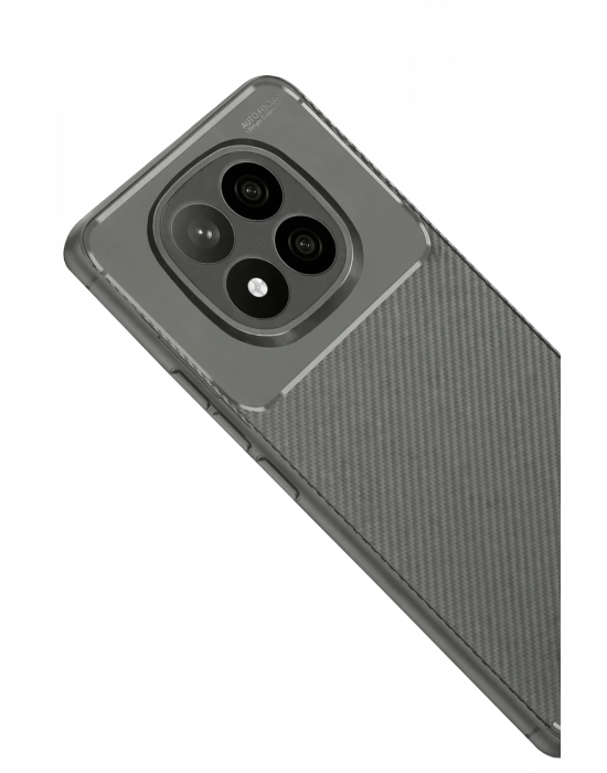 Newface Xiaomi Redmi Note 14 Pro Plus Kılıf Auto Focus Karbon Kapak - Gri