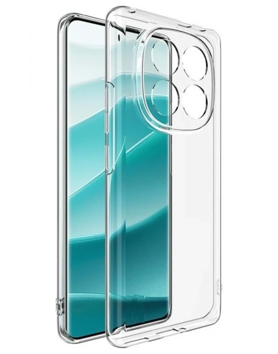 Newface Xiaomi Redmi Note 14 Pro Plus Kılıf Lüx Şeffaf Silikon