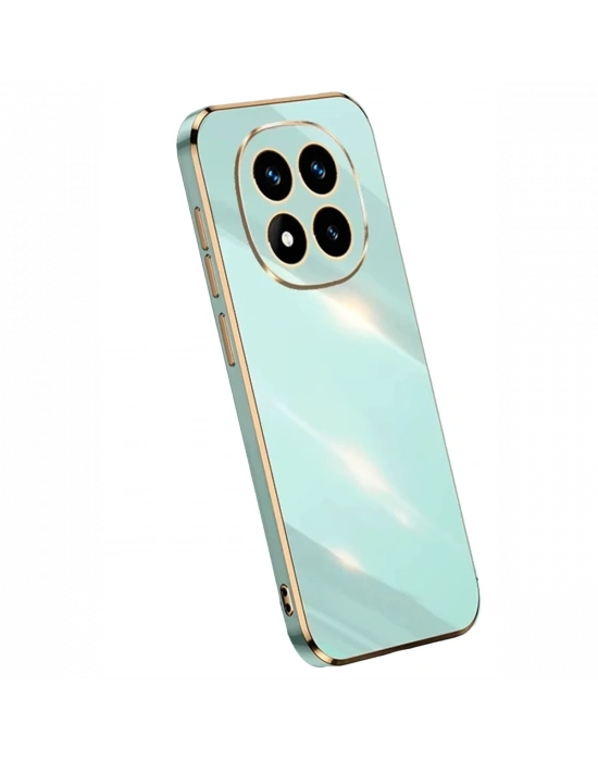 Newface Xiaomi Redmi Note 14 Pro Plus Kılıf Volet Silikon - Açık Yeşil