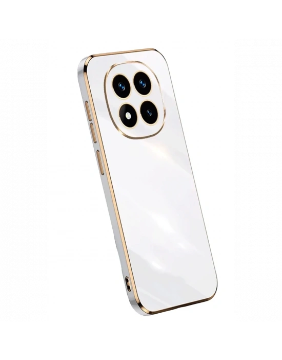 Newface Xiaomi Redmi Note 14 Pro Plus Kılıf Volet Silikon - Beyaz