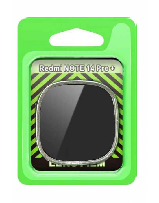 Newface Xiaomi Redmi Note 14 Pro Plus Raze Metal Kamera Lens - Gümüş