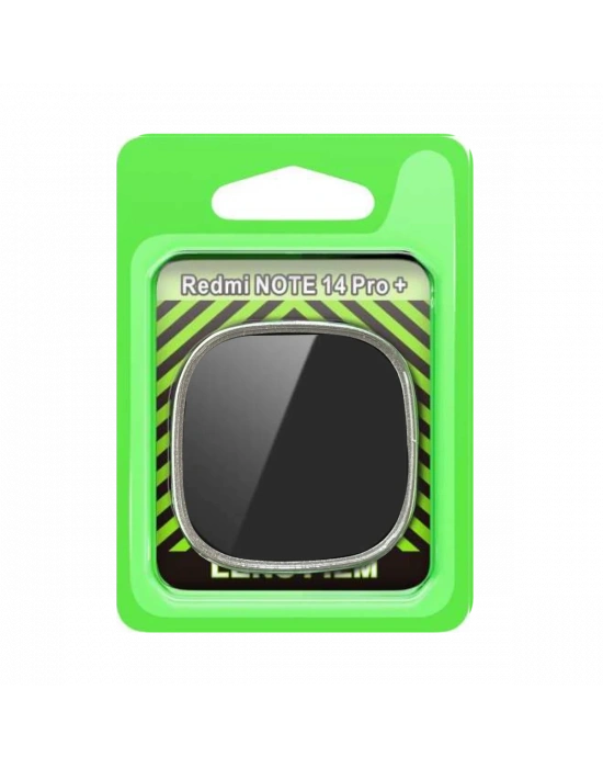 Newface Xiaomi Redmi Note 14 Pro Plus Raze Metal Kamera Lens - Gümüş